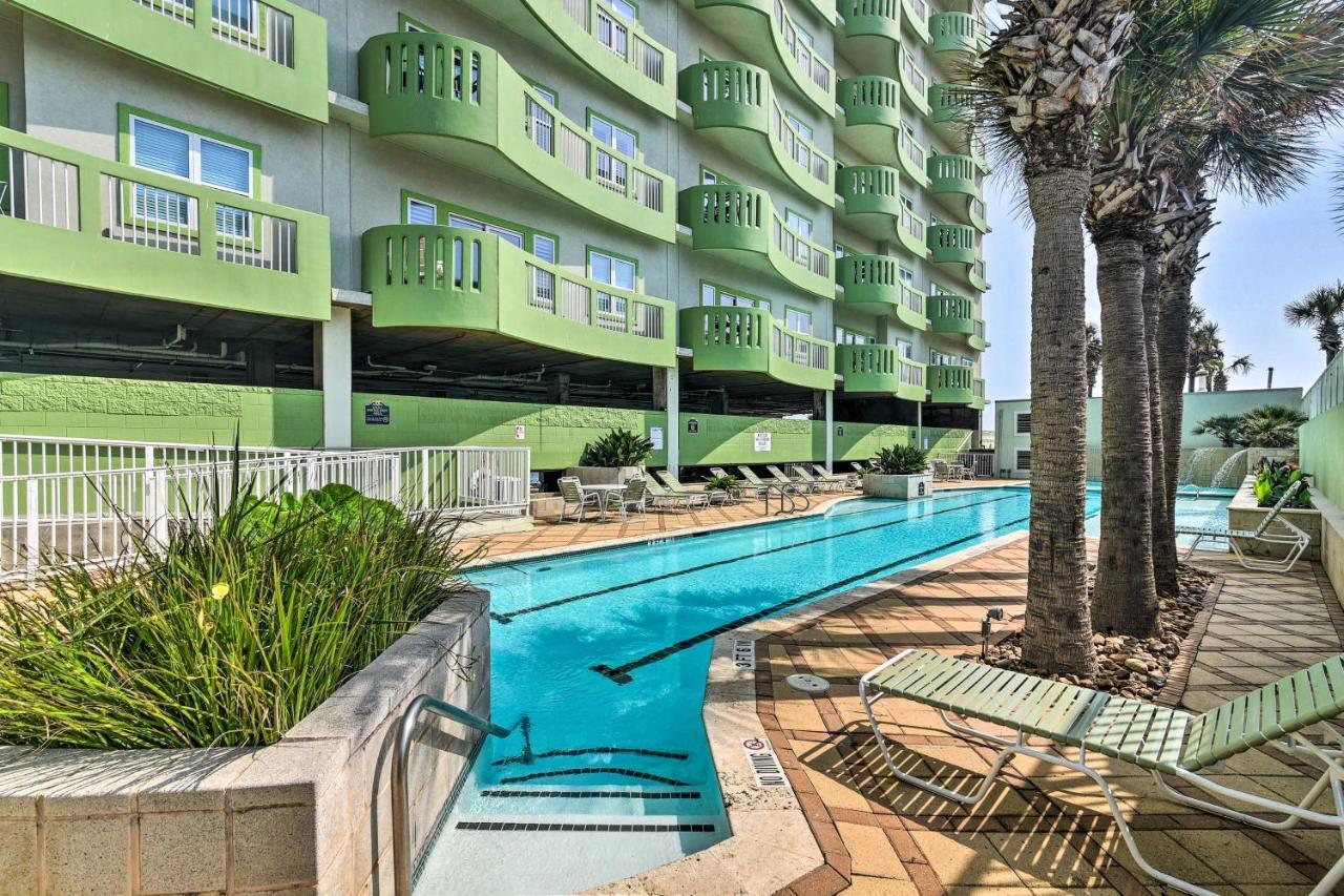 Galveston Condo With Pool Access Walk To Beach! Extérieur photo